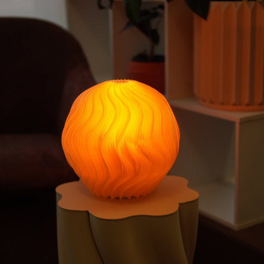 Translucent Yellow Orb — Double-Shade Trial / Seconds | OS007