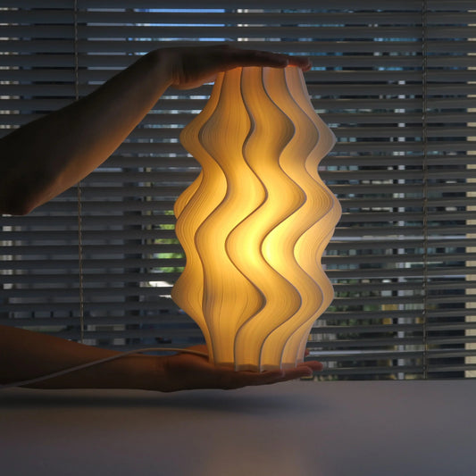 Iris Lamp by Namami – floral-inspired handmade designer light