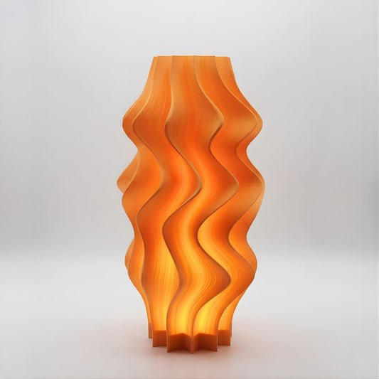 Iris Cordless — Sculptural Portable Lamp with Remote