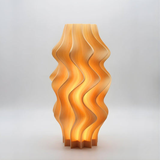 Iris Cordless — Sculptural Portable Lamp with Remote
