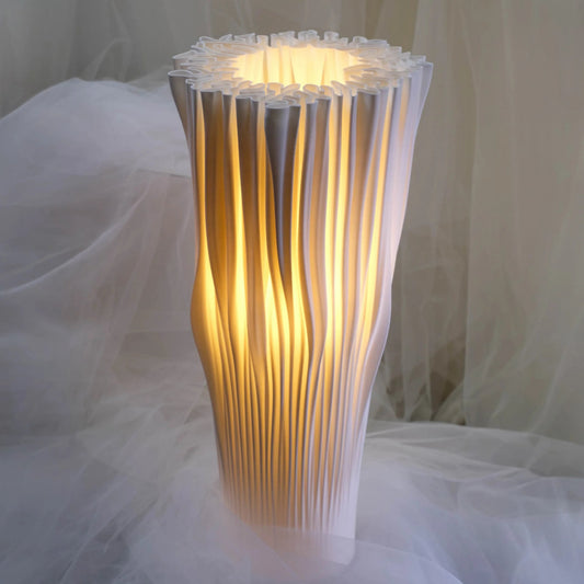 Coral Lamp – sculptural designer lamp handmade in Australia