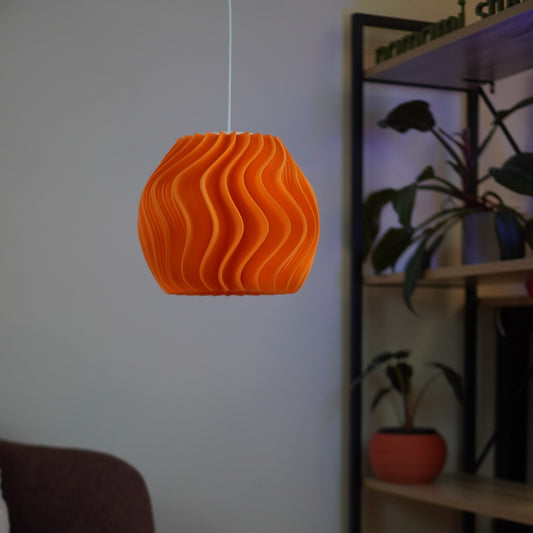 Mandarin Orb pendant Fragment Edition SE004 switched off