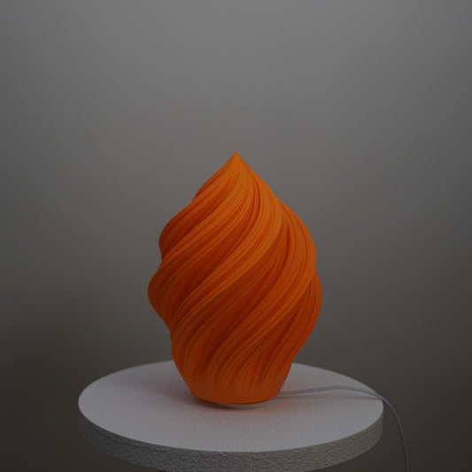 Mandarin Soft Serve Large Studio Seconds switched off