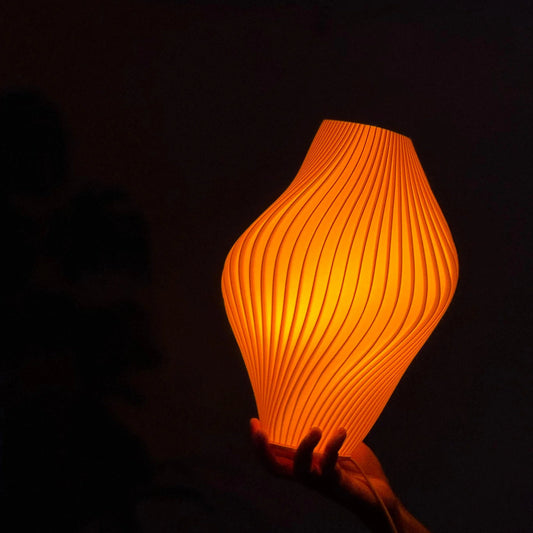 Architectural designer lamp – Pleat Lamp by Namami Studio