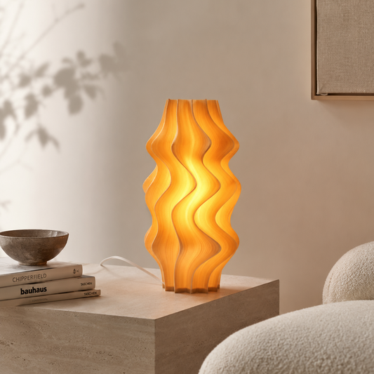 Iris Lamp - Light Mandarin