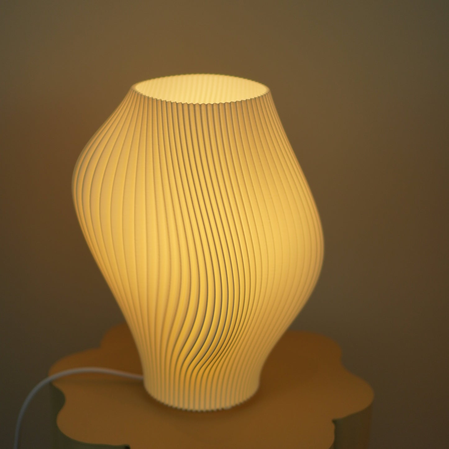 Ripple Vase Form Lamp — Design Test / Seconds