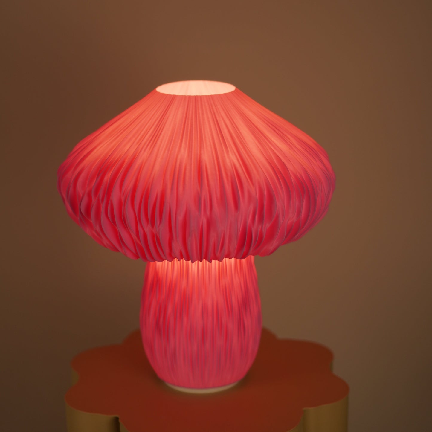 Mycelia in Deep Pink — Colour Test / Seconds