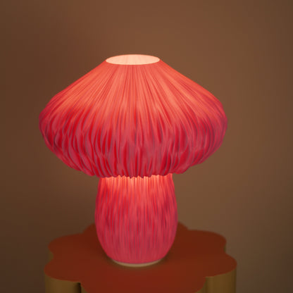 Mycelia in Deep Pink — Colour Test / Seconds