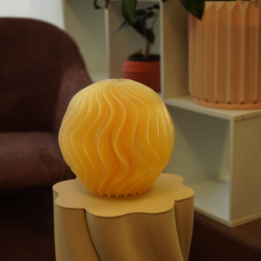 Translucent Yellow Orb — Double-Shade Trial / Seconds | OS007