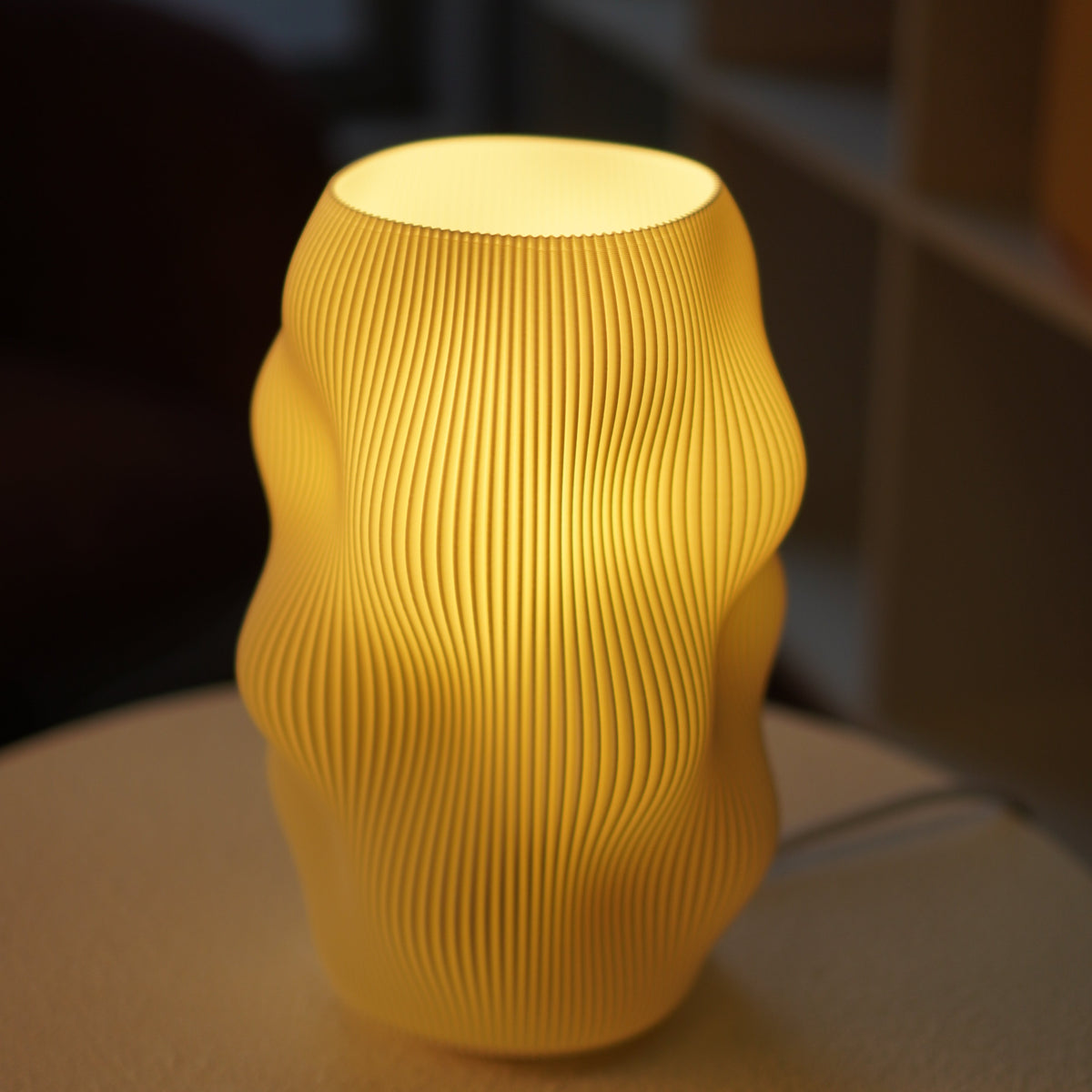Small Crème Harp Echo – Design Trial | OS021