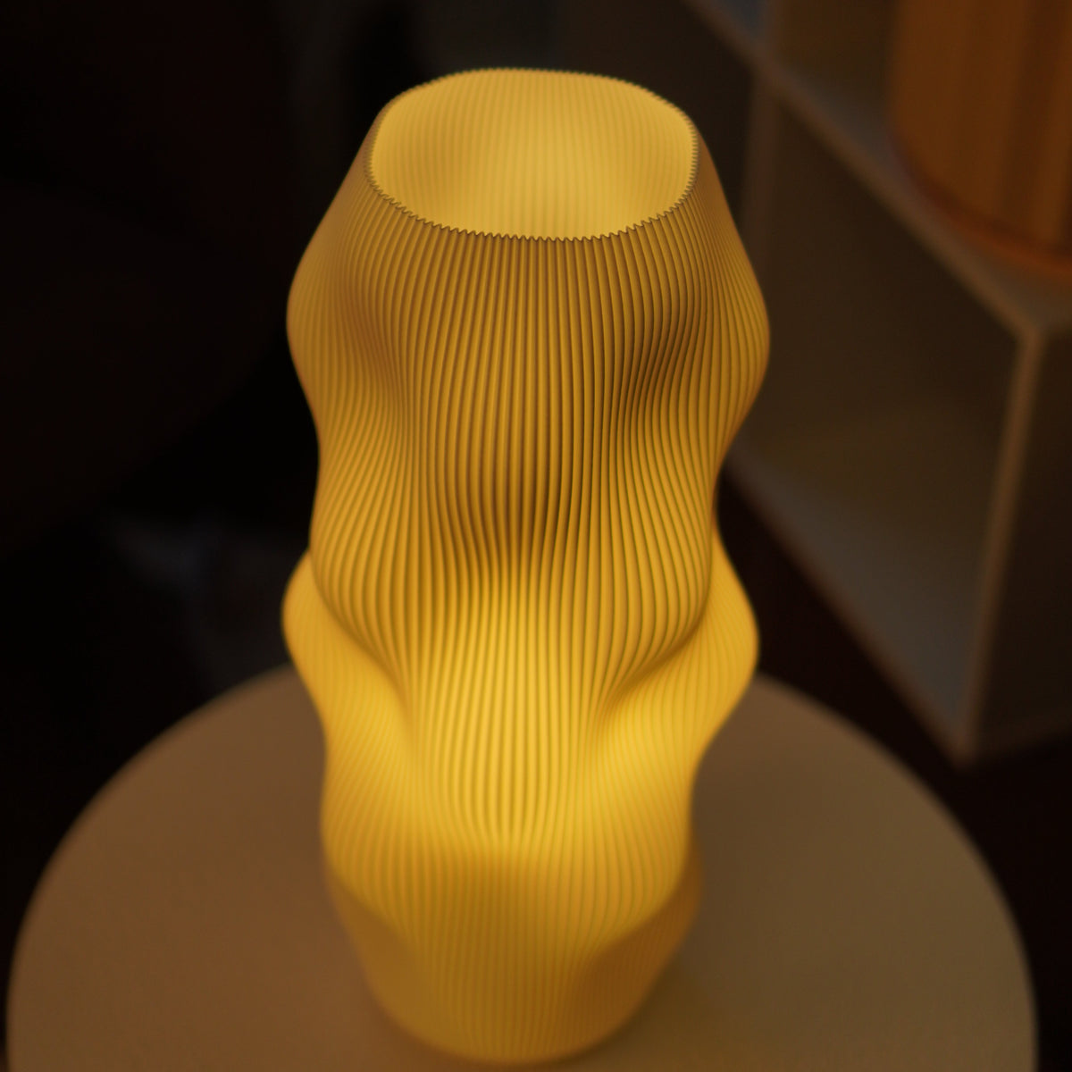 Large Crème Harp Echo – Design Trial | OS041