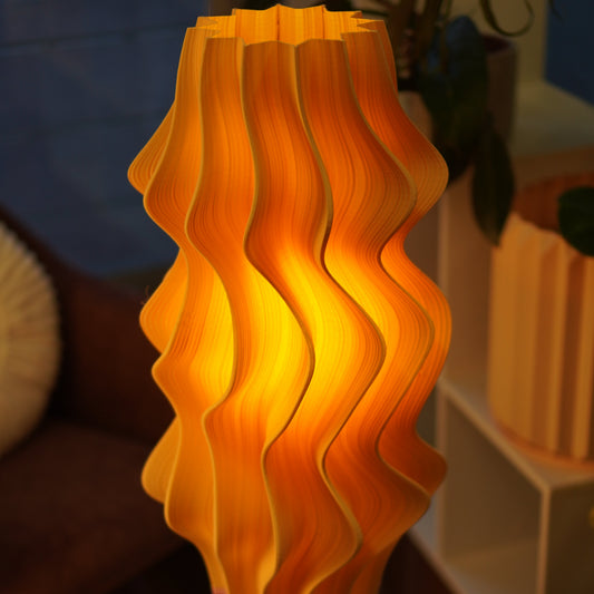 Apricot Iris Floor Lamp – Seconds | OS045