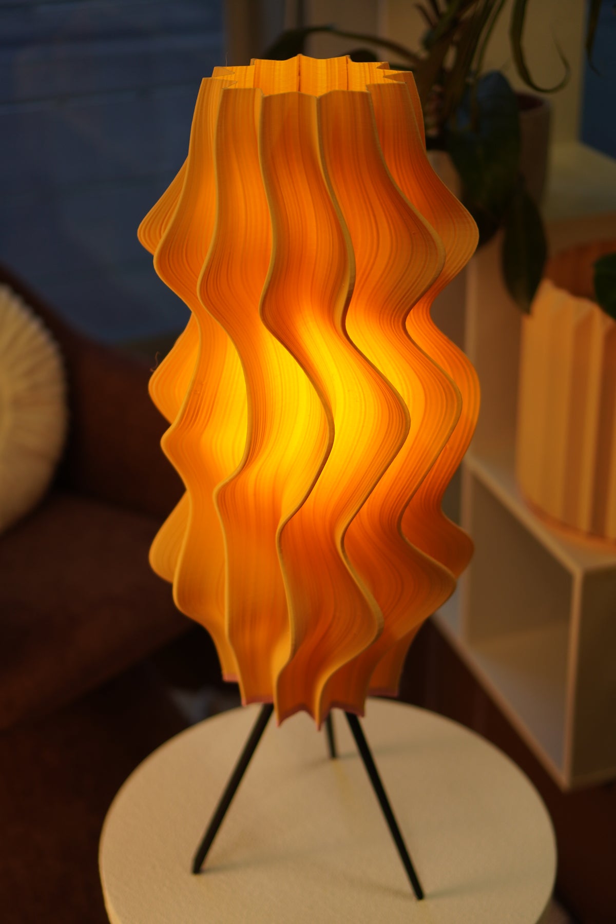Apricot Iris Floor Lamp – Seconds | OS045