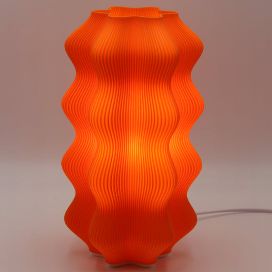 Harp Lamp – Bright Orange Test Edition (30cm)