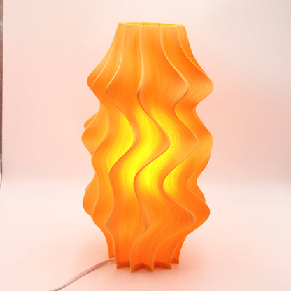 Iris Lamp (Dark Apricot Test) - Seconds Edition - Pre-order - Dispatch begins 20th March