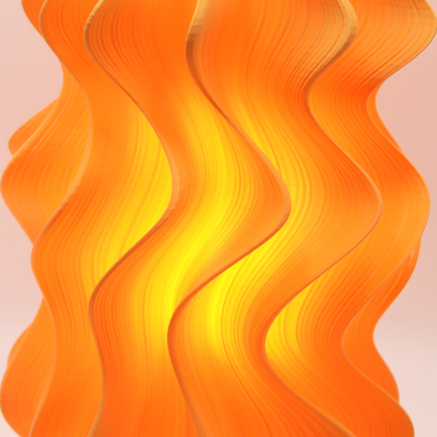 Iris Lamp (Dark Apricot Test) - Seconds Edition - Pre-order - Dispatch begins 20th March