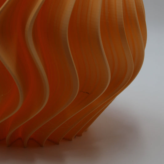 Orb Lamp – Apricot - Seconds - Pre-order - Dispatch begins 20th March