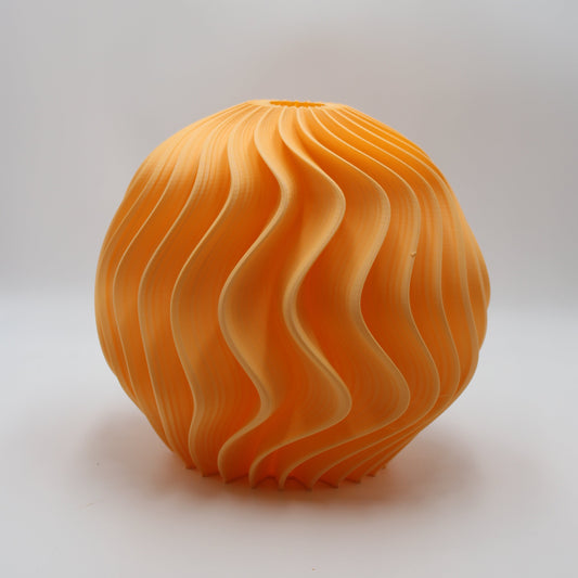 Orb Lamp – Apricot - Seconds - Pre-order - Dispatch begins 20th March