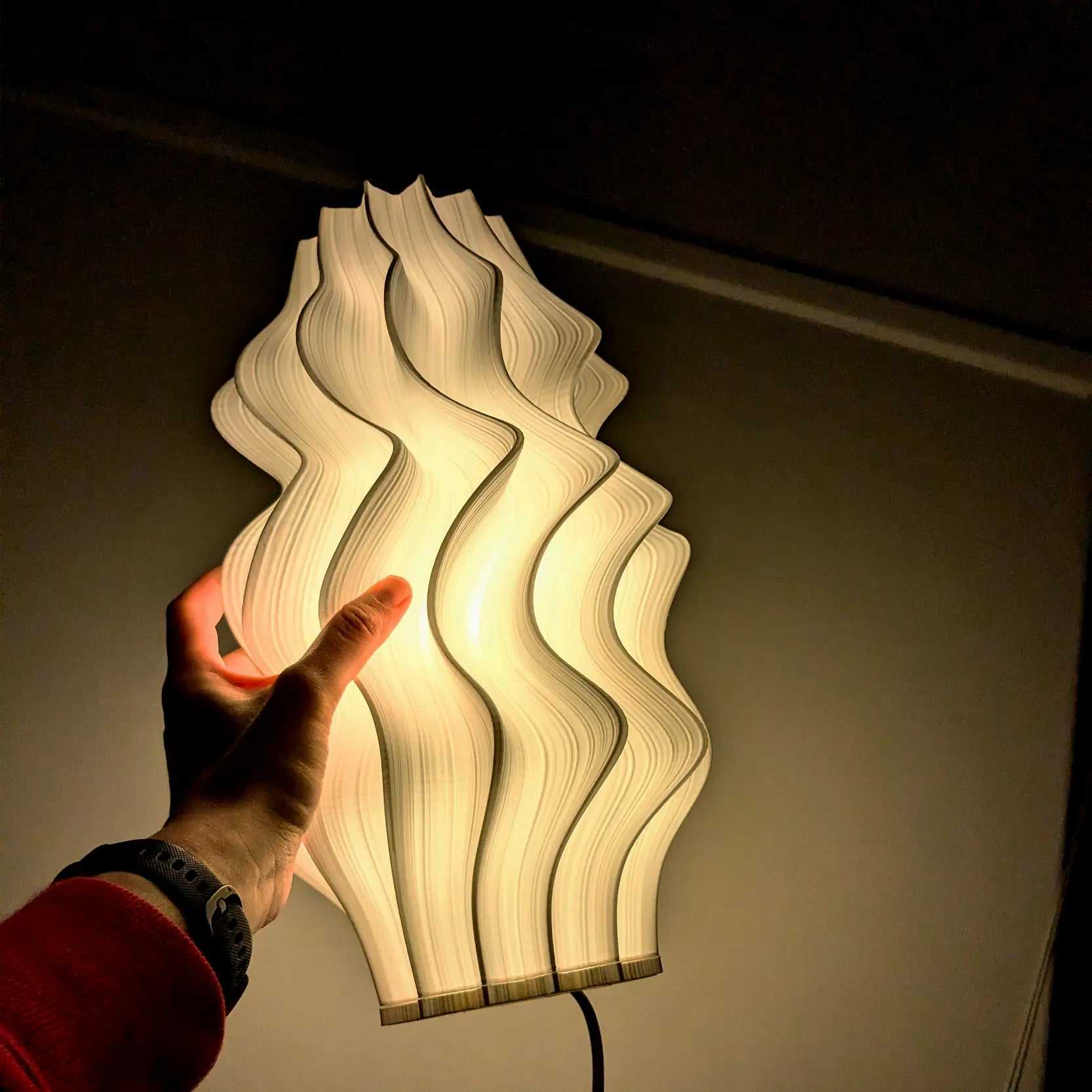 Iris Lamp – elegant statement piece for minimalist interiors