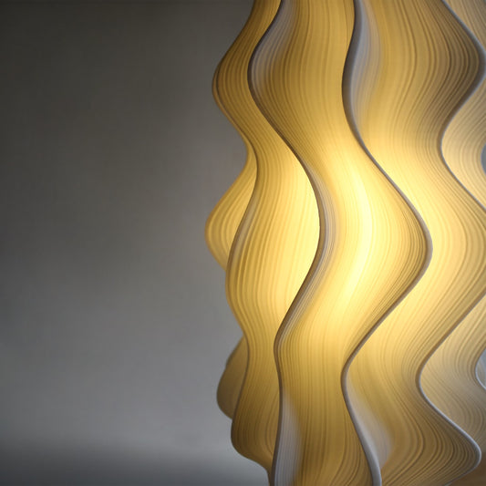 White Iris Floor Lamp – Studio Seconds 4
