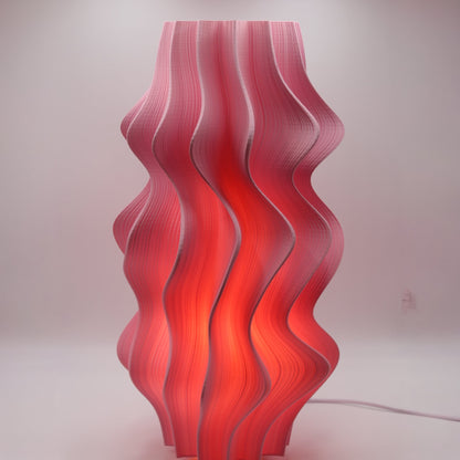 Iris Lamp – Flamingo- Extra Large (52cm Seconds Edition)