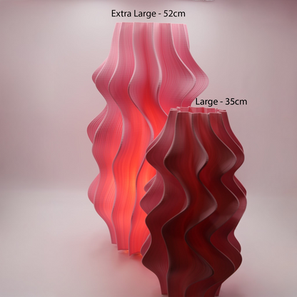 Iris Lamp – Flamingo- Extra Large (52cm Seconds Edition)