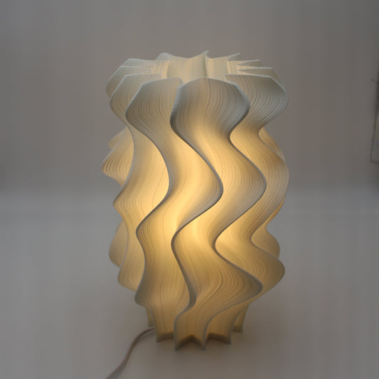 Iris Lamp – Creme Fragment Edition