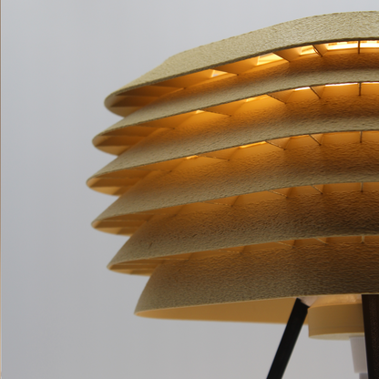 Kengo San complete table lamp with detachable tripod stand, original collection reference