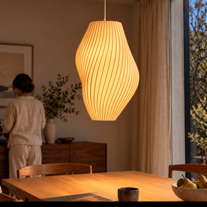 Pleat Pendant