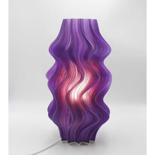 Translucent Purple Iris Lamp – Studio Seconds
