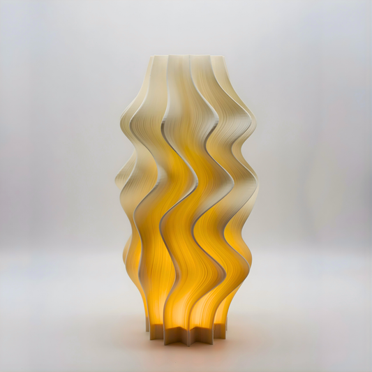 Iris Cordless — Sculptural Portable Lamp with Remote