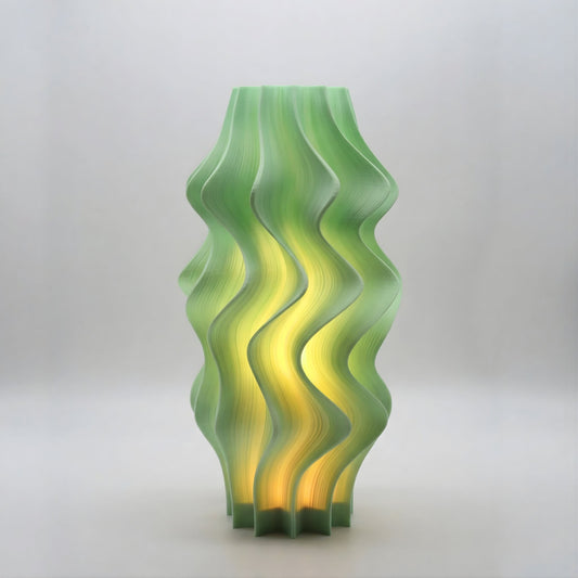 Iris Cordless — Sculptural Portable Lamp with Remote