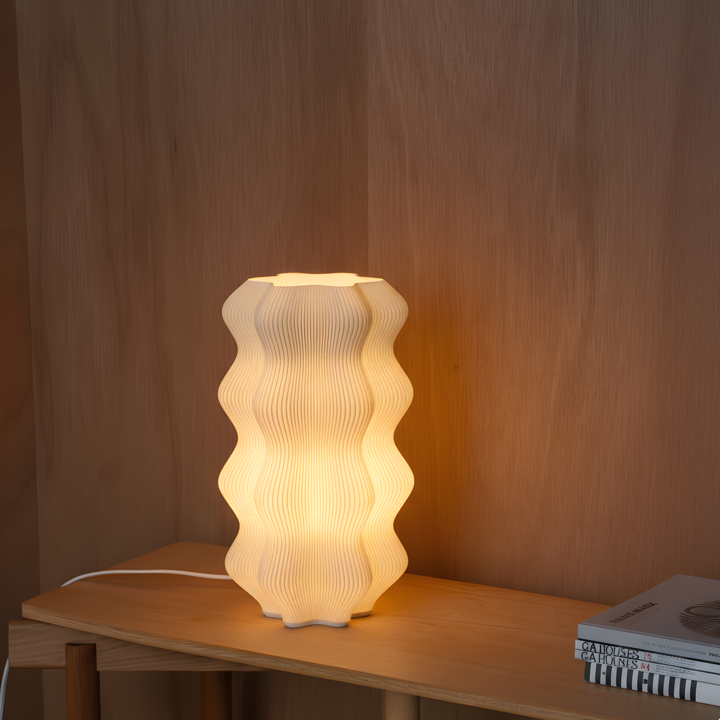 Harp Table Lamp - Minimalist Design | Namami Studio