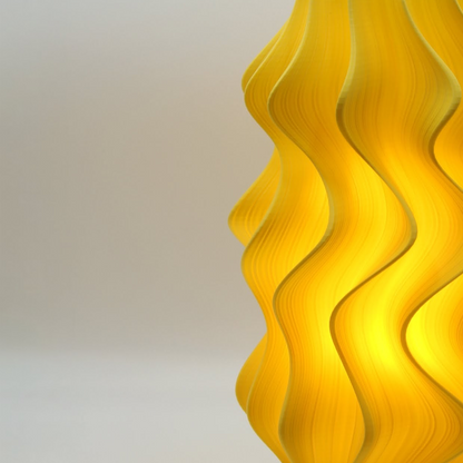 The Iris Table Lamp: Lemon (Studio Seconds)