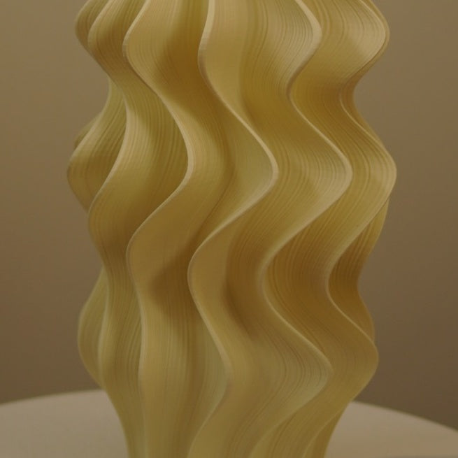 Bone White Iris Studio Edition colour and ribbed texture detail