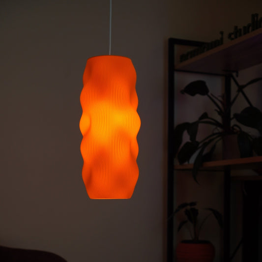 Mandarin Harp Large pendant Studio Edition SE007 switched on