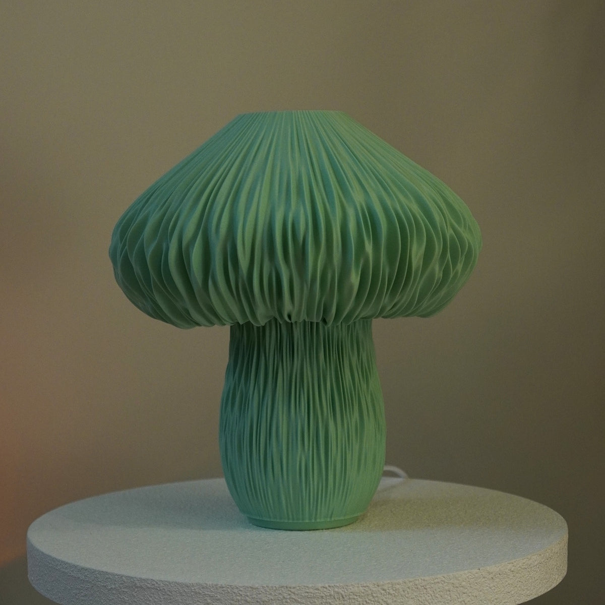 Mycelia in Pistachio, switched off