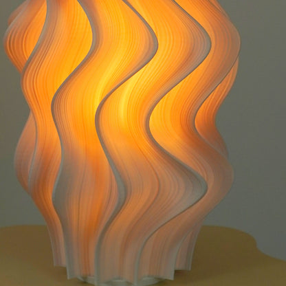 Warm Pearl Iris Table Lamp detail 2