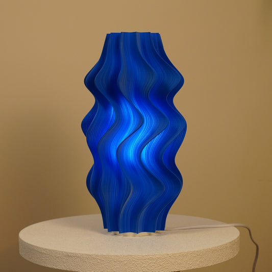 White/Blue Iris - Studio Edition blue side on