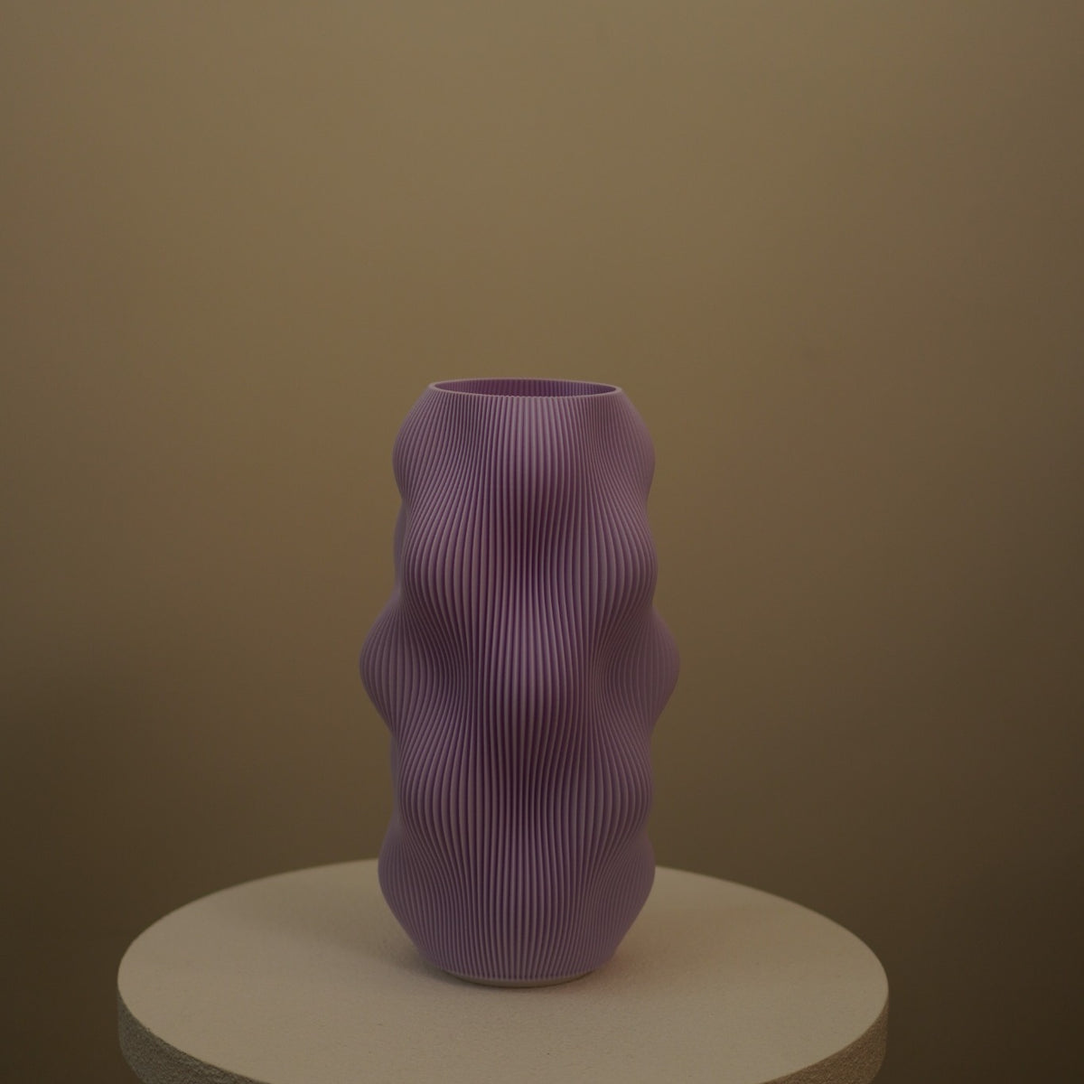 Purple Harp Echo medium colour trial switched off
