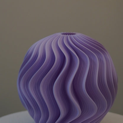 Purple Orb limited colour trial ribbed surface detail