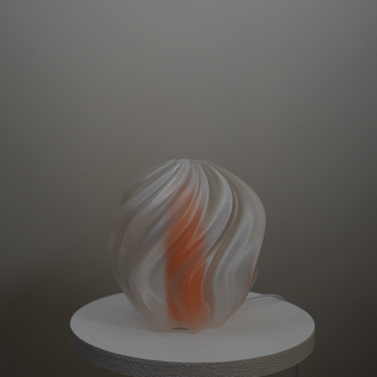 Cloud Ember Whale frosted prototype switched off