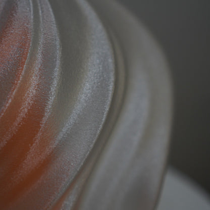 Cloud Ember Whale frosted surface detail