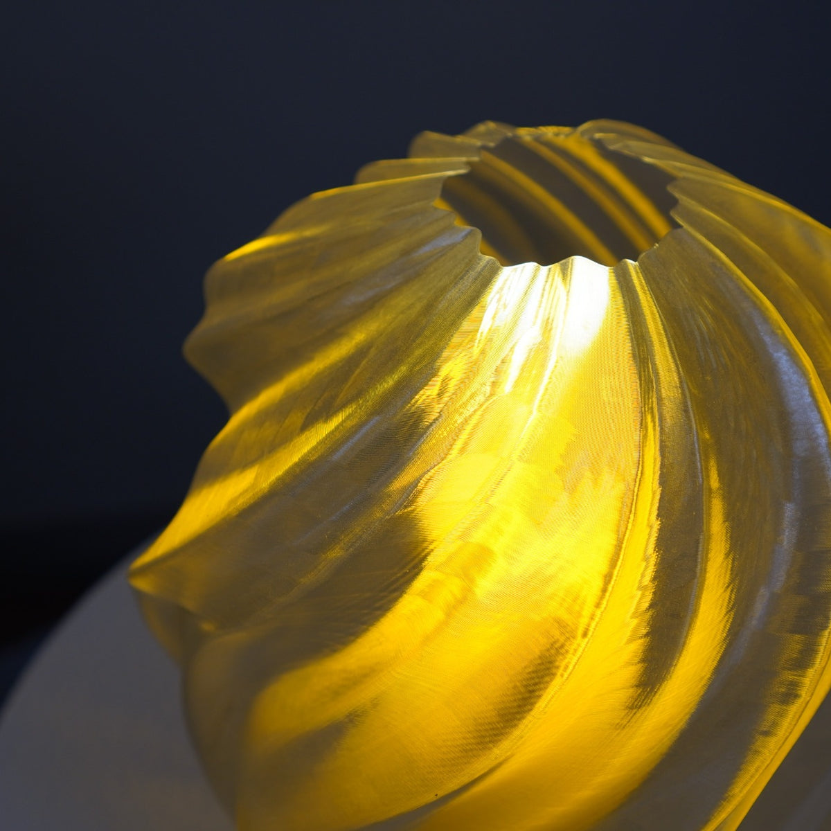 Cloud Gold Whale upper surface scaling detail