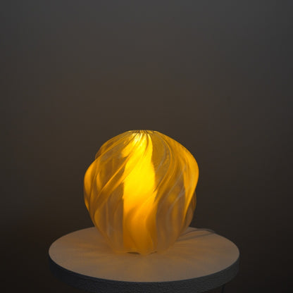 Cloud Gold Whale surface trial illuminated