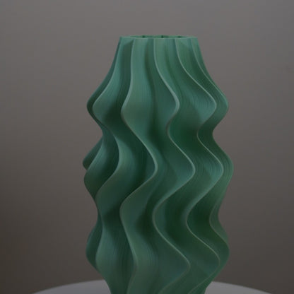 Bright Green Iris matte surface detail