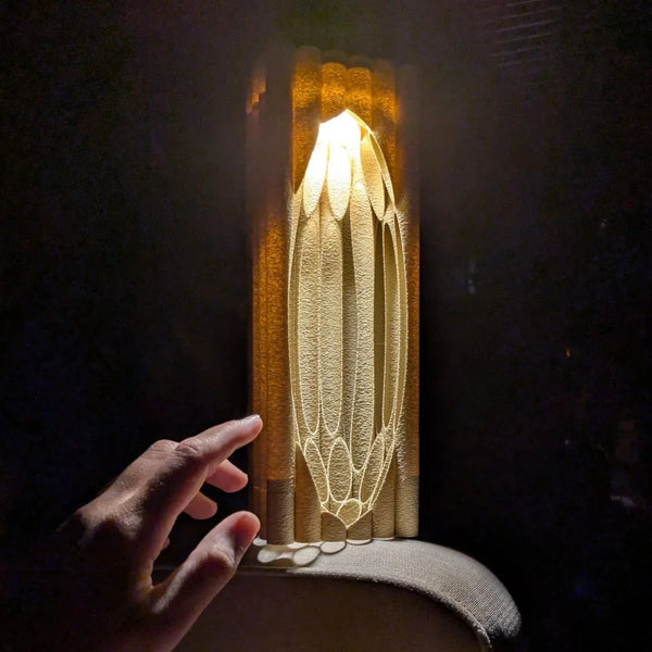Silo Night Light – A Sculptural Glow for Your Space – Namami Studio
